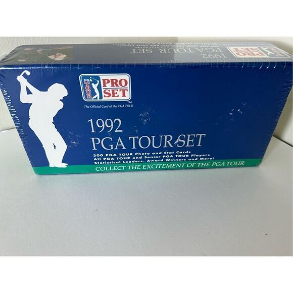 1992 PGA Tour Set Golf Collectible Cards - Pro Set Factory Sealed 300 Cards - Picture 1 of 6
